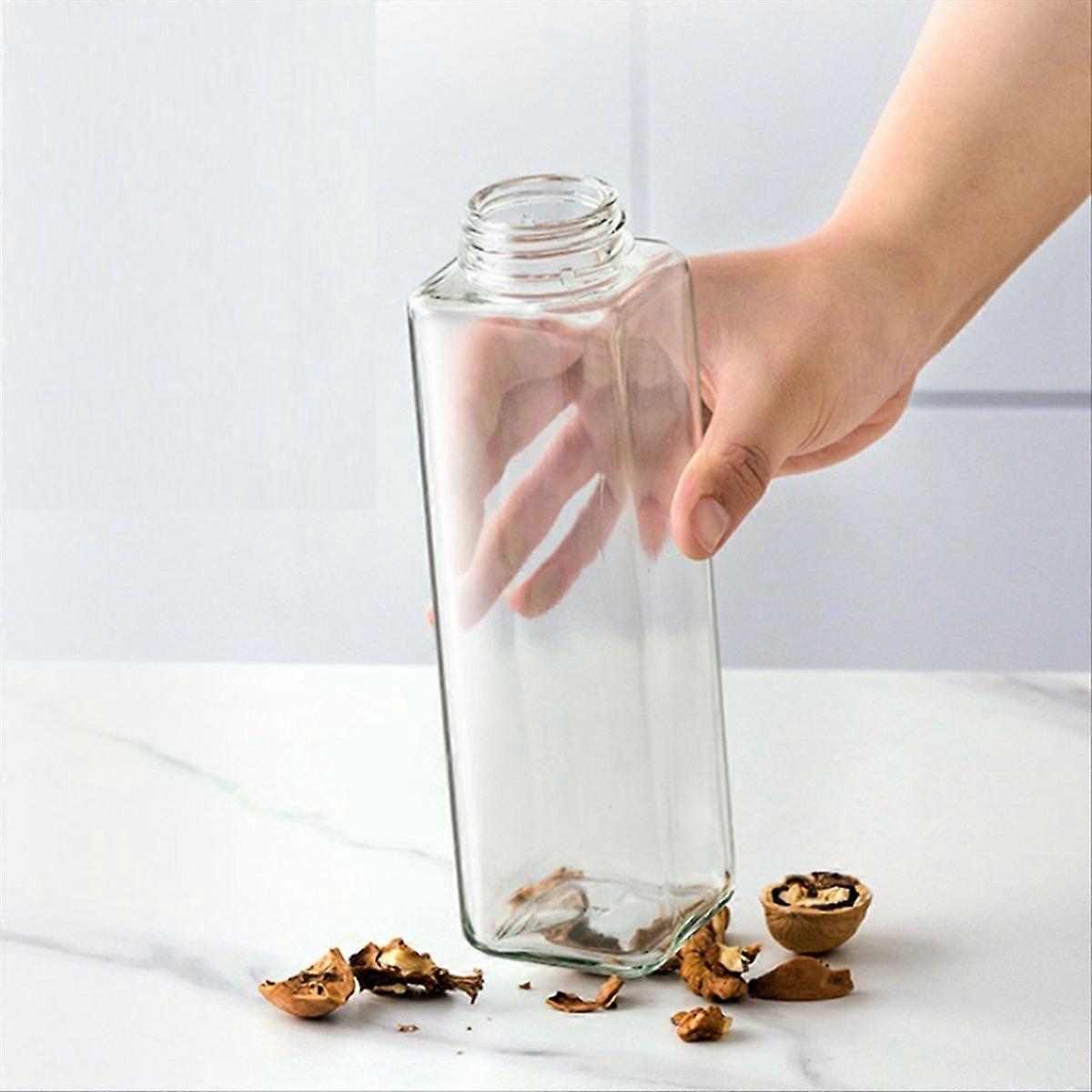 Öl-/würze-ausgießflasche Mit Großem Fassungsvermögen, Dunkelgrau