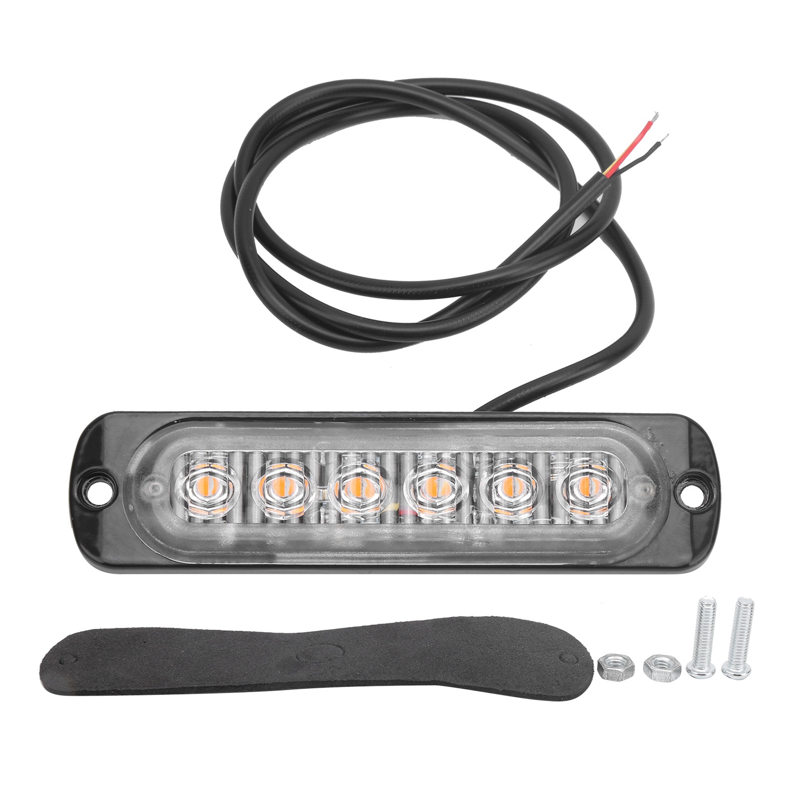 12v 6led Gelbe Notfall-blinkleuchte Für Lkw, Pkw, Motorrad