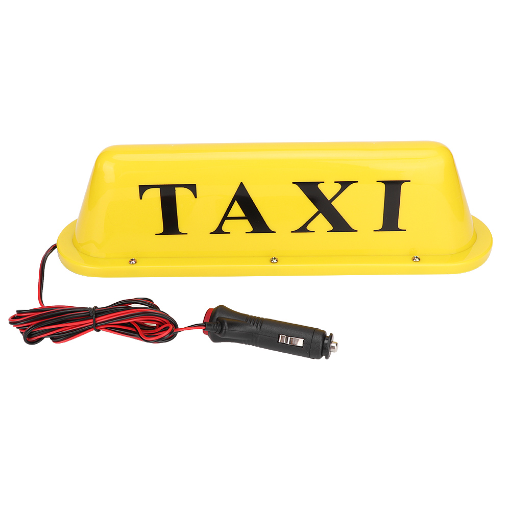 12v Led Magnet-taxi-dachleuchte, Superhelle Lampe Mit Zigarettenanzünderstecker (gelbe Box)