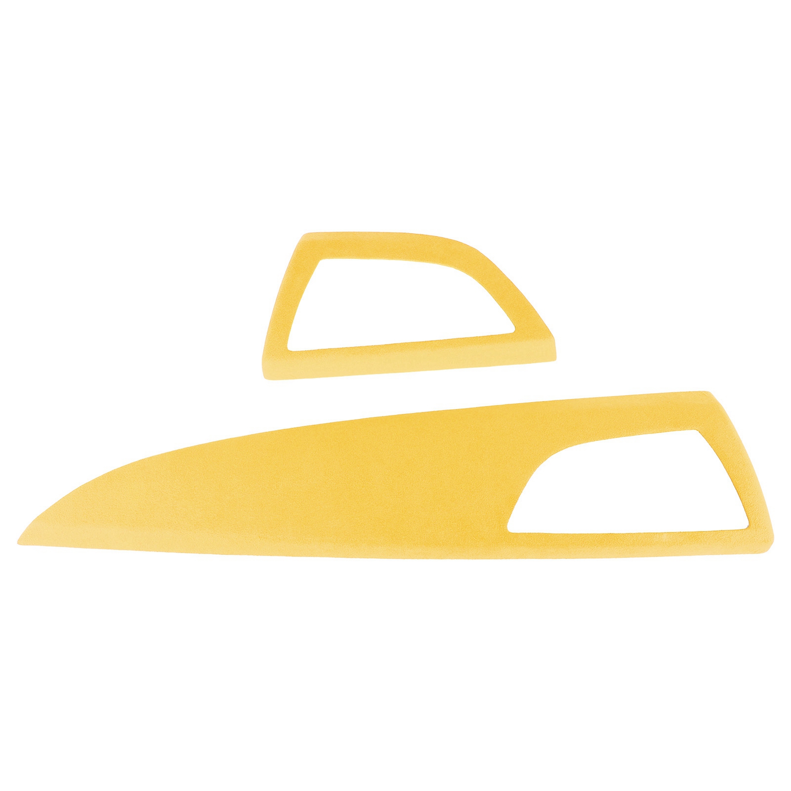 Copilot-armaturenbrettverkleidung Mit Usb-anschluss, Wildlederoptik, Kompatibel Mit 1er Bmw F20 F21 2011-2016 (brilliant Yellow)