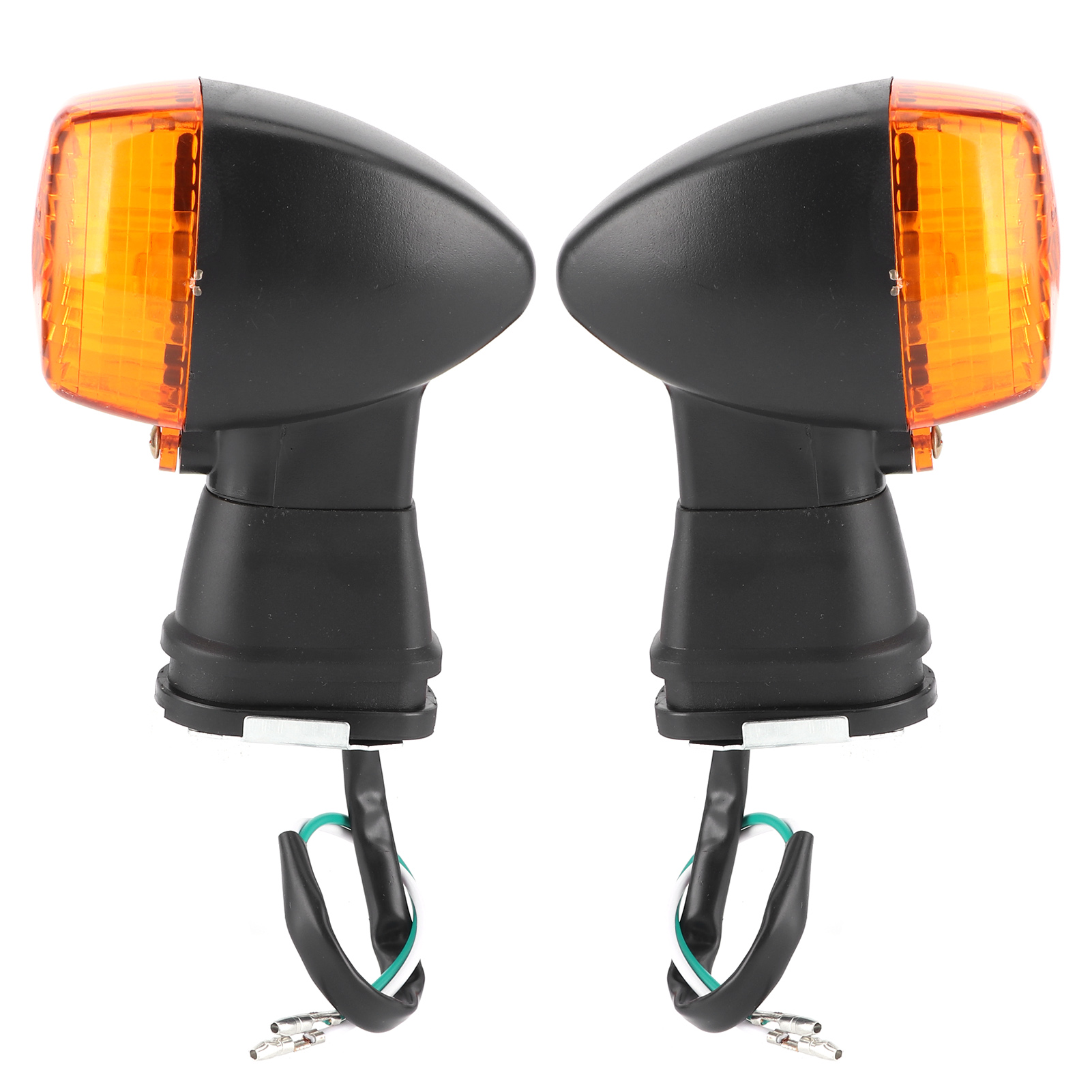 2x Bernsteinfarbene Motorradblinker, Kompatibel Mit Kawasaki Zx-9r Ninja Zx900