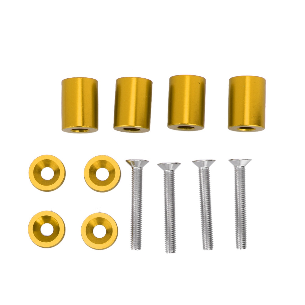Motorabdeckung Aus Aluminiumlegierung, Erhöhter Belüftungsabstandshalter, Kompatibel Mit 6-mm-motoren (gold)
