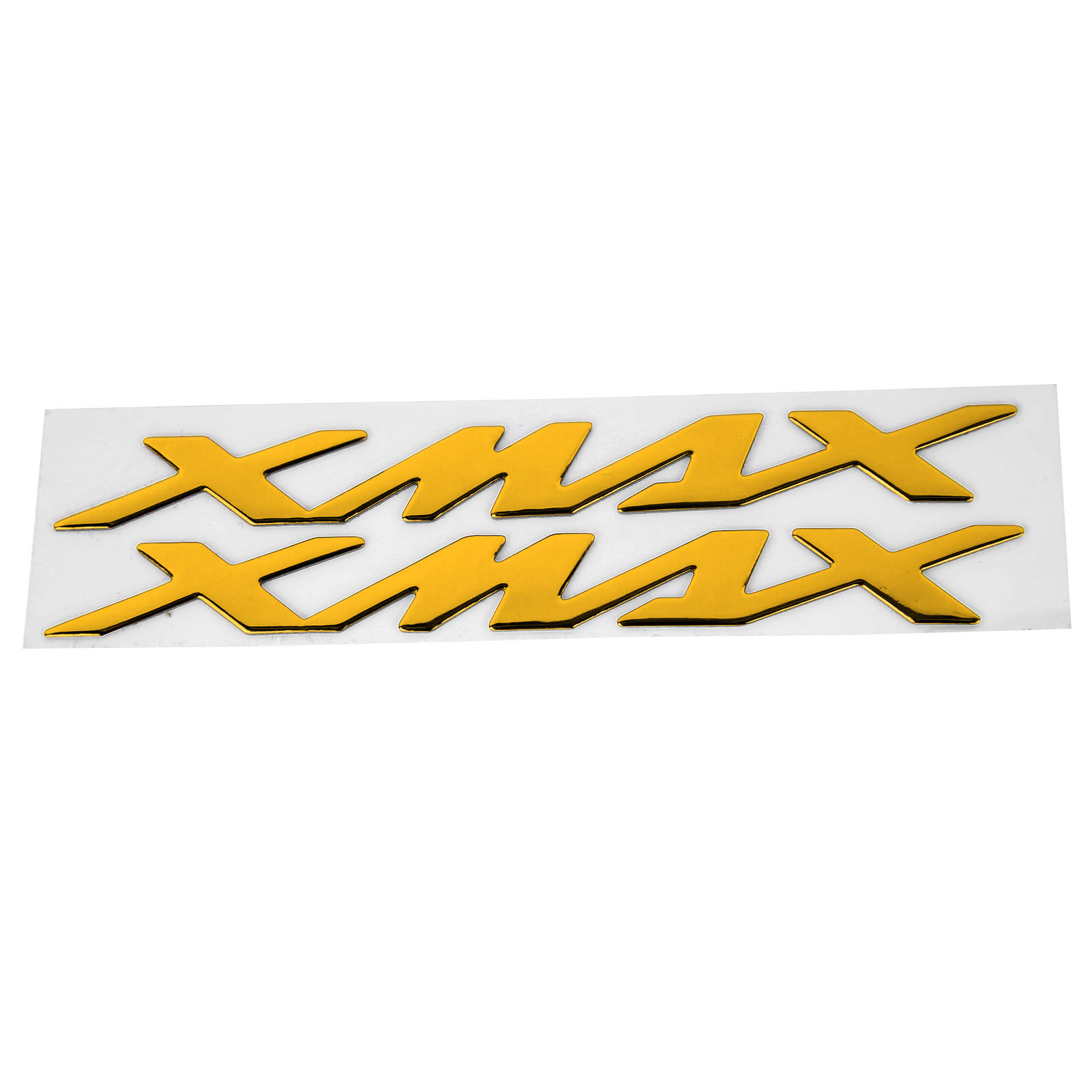 Set Mit 2 3d-aufklebern Für Xmax 125 250 400 Motorradembleme (gelb)
