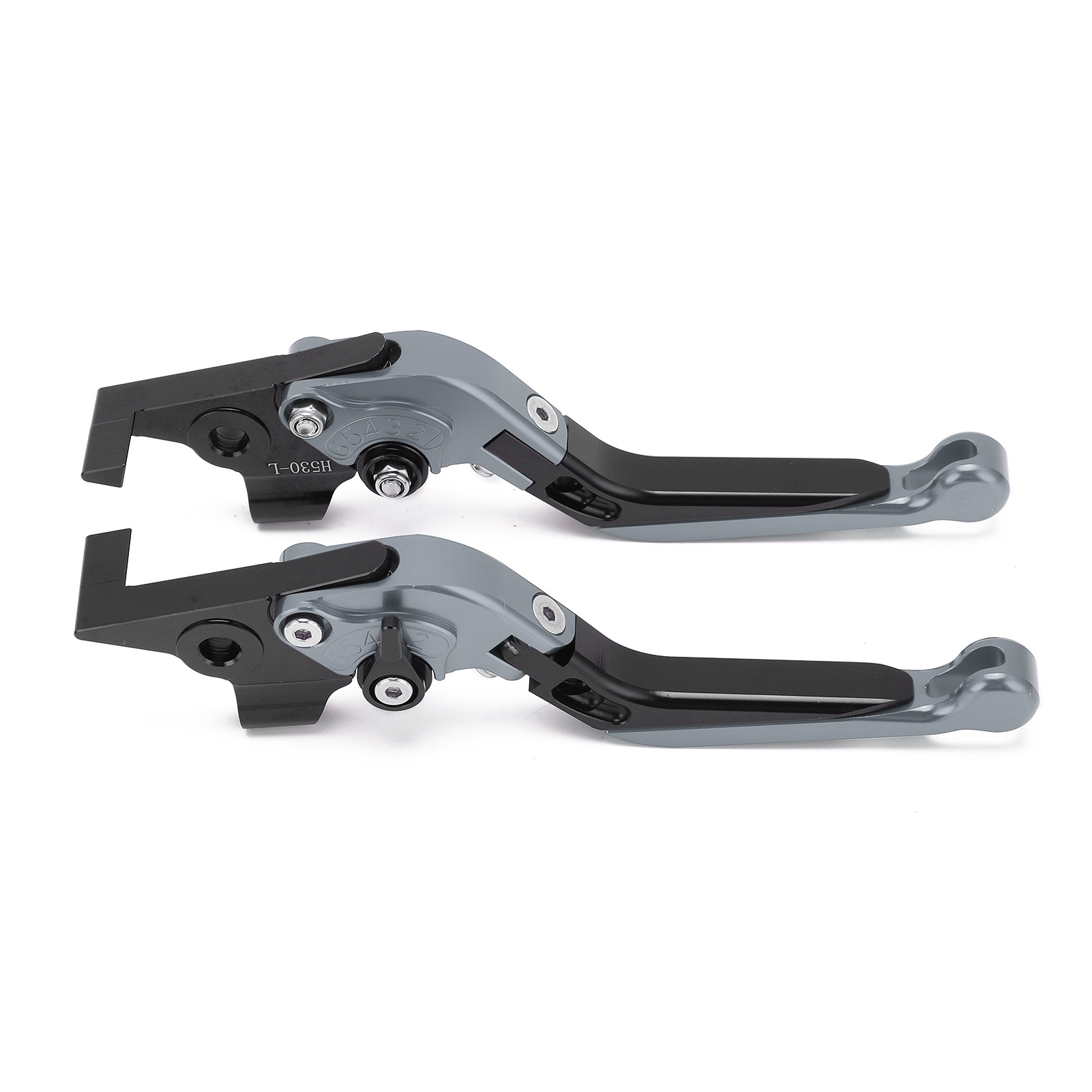 Verstellbarer Kupplungs- Und Bremshebel Aus Cnc-gefräster Aluminiumlegierung Für Yamaha Tmax 530 (2012–2019), Grau