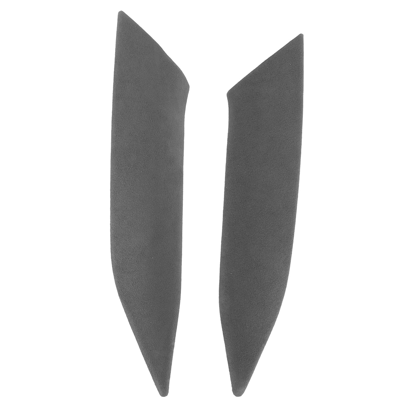 2 Wildleder-seitenverkleidungen Für Den Schalthebel, Kompatibel Mit 3er G20 G28 2019-2021, Linkslenker, Grau.