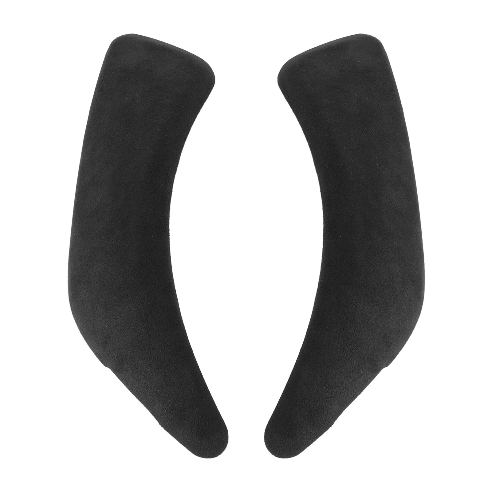 Armlehnenbezug Aus Mattgrauem Wildleder Für Die Innentürverkleidung, Kompatibel Mit 1er F20 F21 2011-2019, Zierleistenpaar.