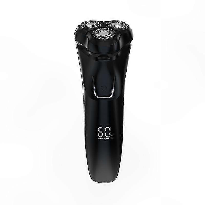 Herrenrasierer Mit 4d-klinge Und Integriertem Trimmer Für Eine Glatte Rasur (grau) Art.-nr. 9555
