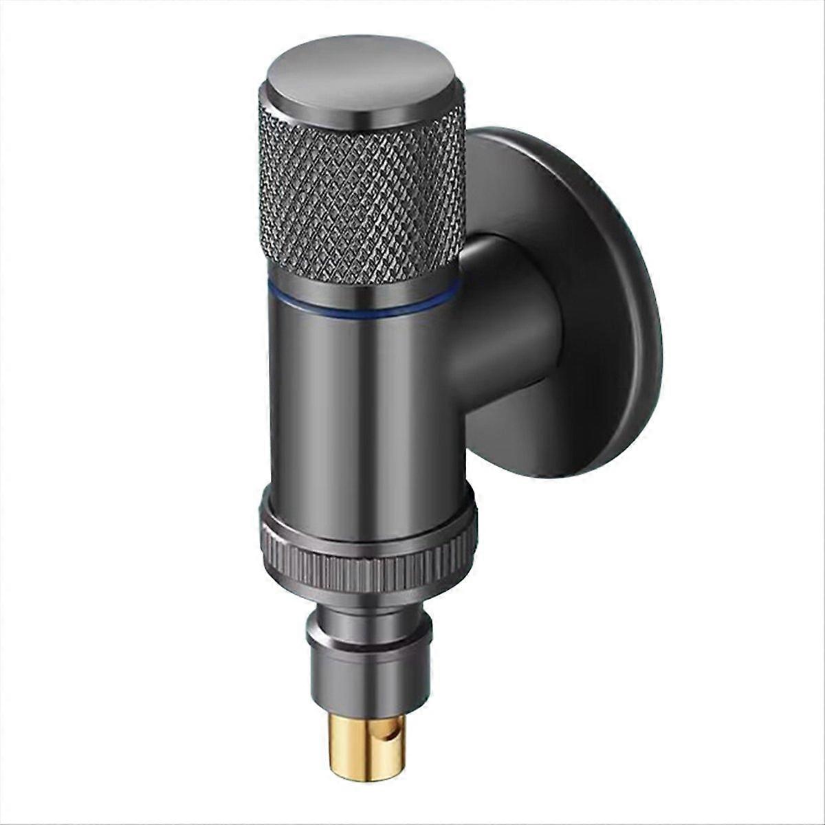 Automatisches Wasserabsperrventil Für Waschmaschine, Grau, Auslaufsicheres Sicherheitsventil, Standard-gewindeanschluss, Einfacher Austausch, Zuverlässiger Durchflussregler, Automatische Abschaltvorri