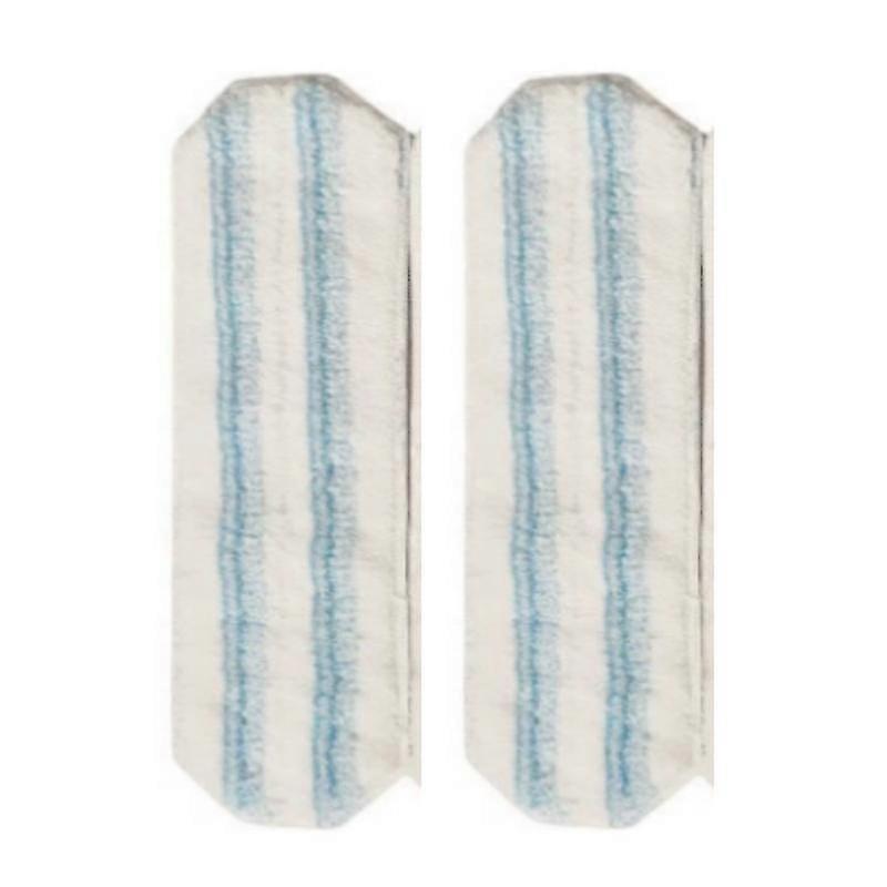 4er-pack Waschbare Nachfüllpads Für H2pro Flachmopp – Mikrofaser-reinigungsköpfe, Ersatzpads Für Böden, 30 X 11 Cm, Grau