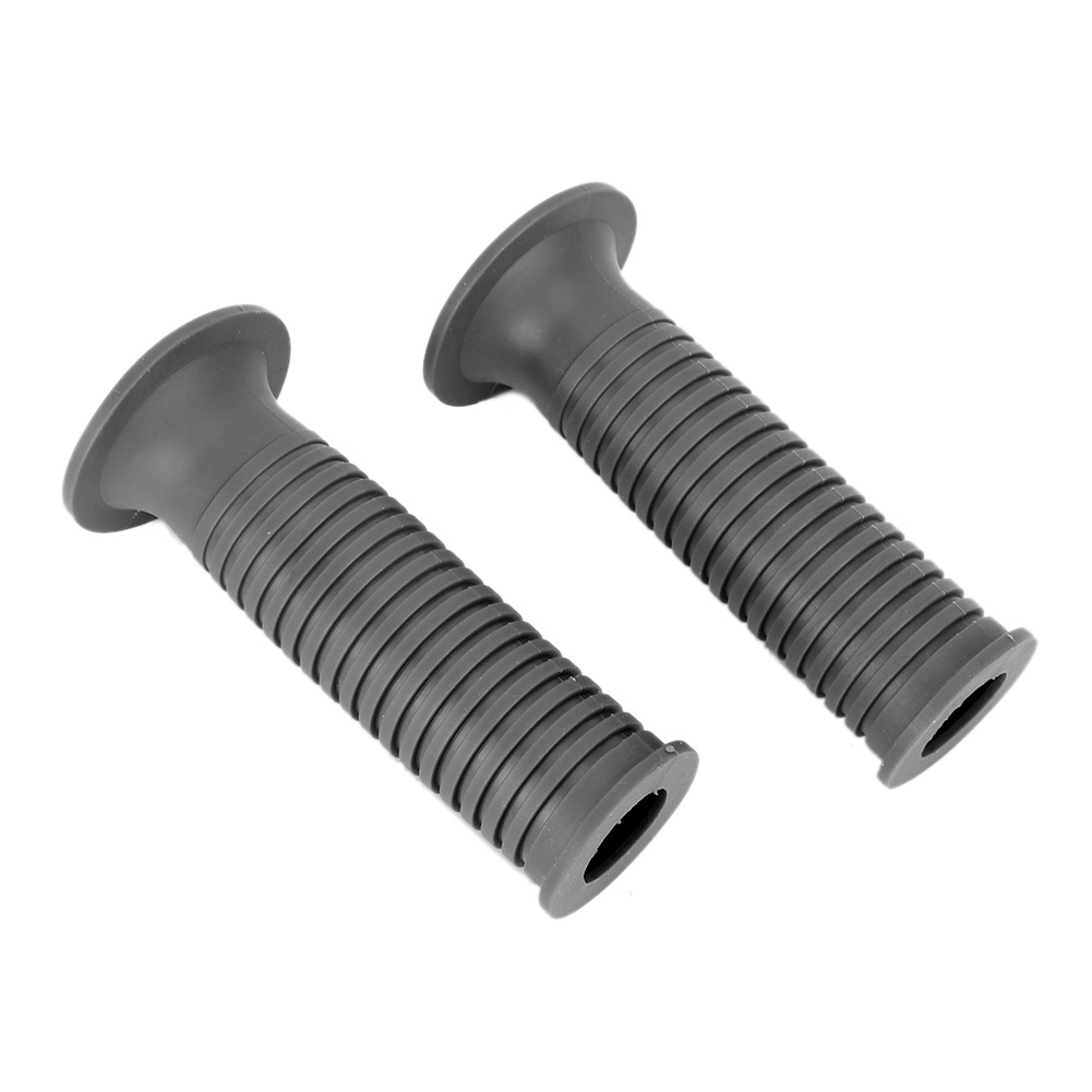 Paar Graue Tpu-motorradlenkergriffe (25/28 Mm, 1 Zoll) – Individuelles Lenkerzubehör