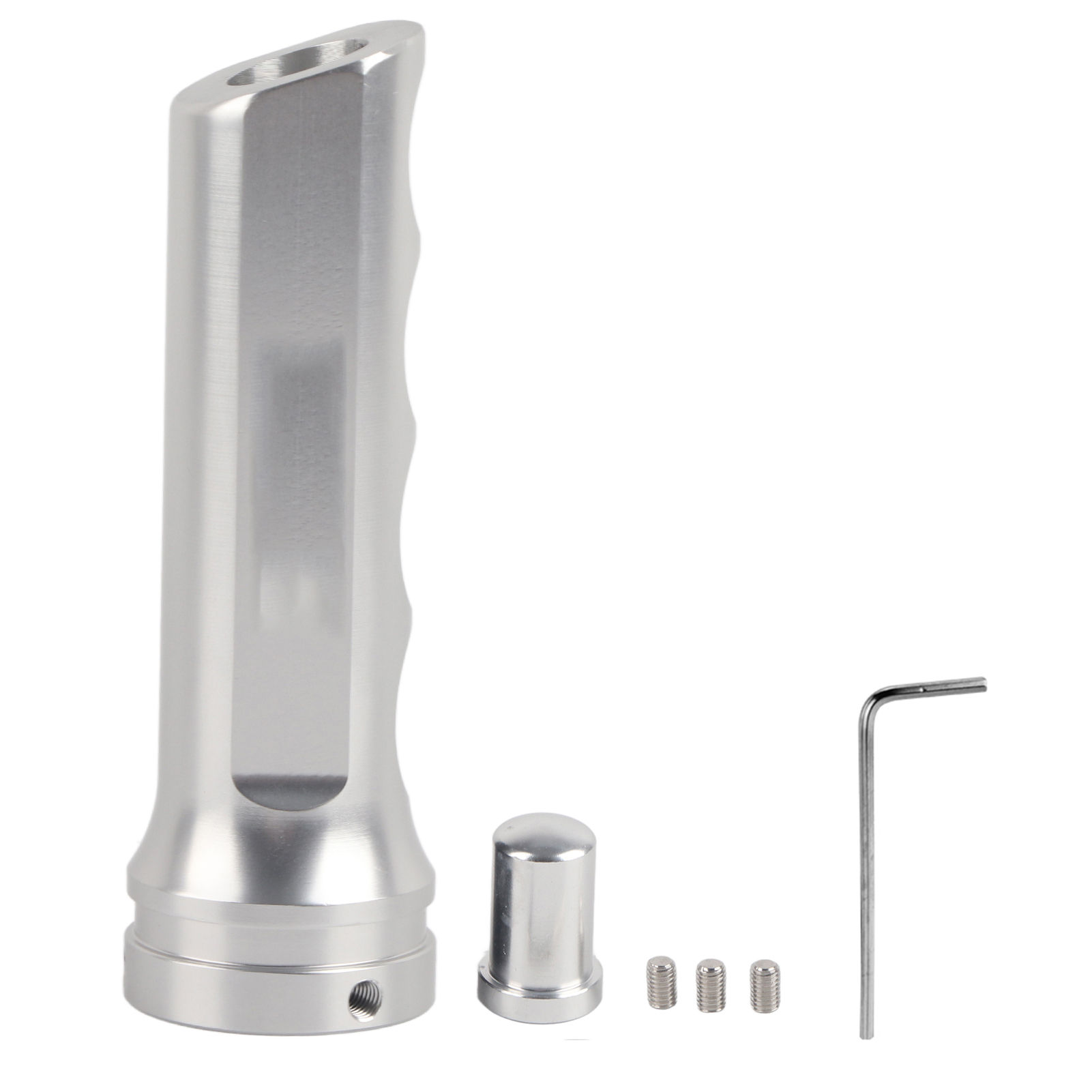 Universelle Aluminium-zierleiste Für Die Auto-handbremse, Silberne Schutzhülle Für Den Griff.