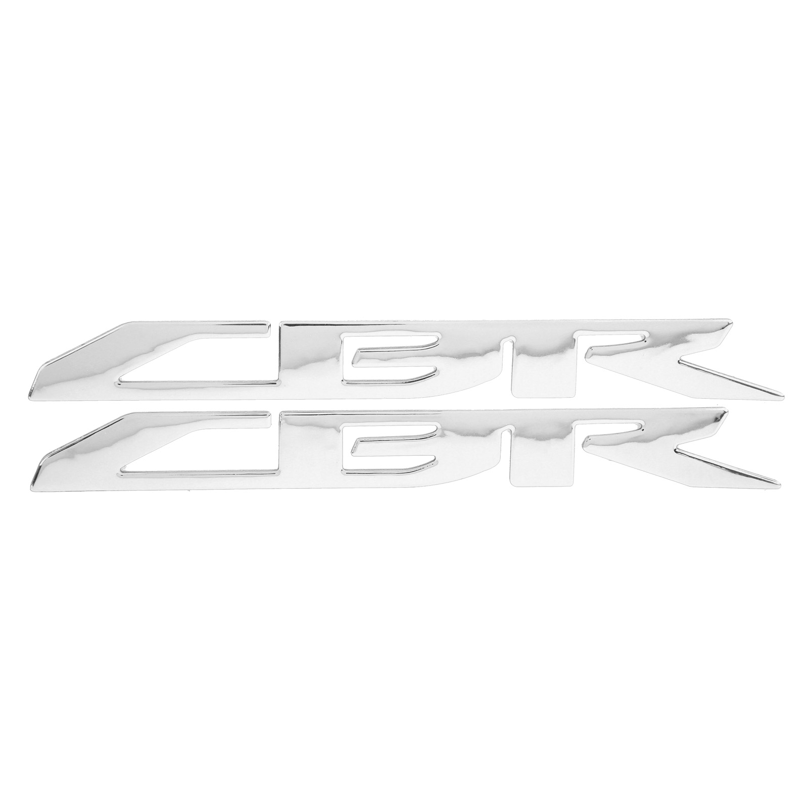 2 Motorradaufkleber Aus Weichem Kunststoff Für Honda Cbr 250r 250rr 500r 650r 650f 954 Silber