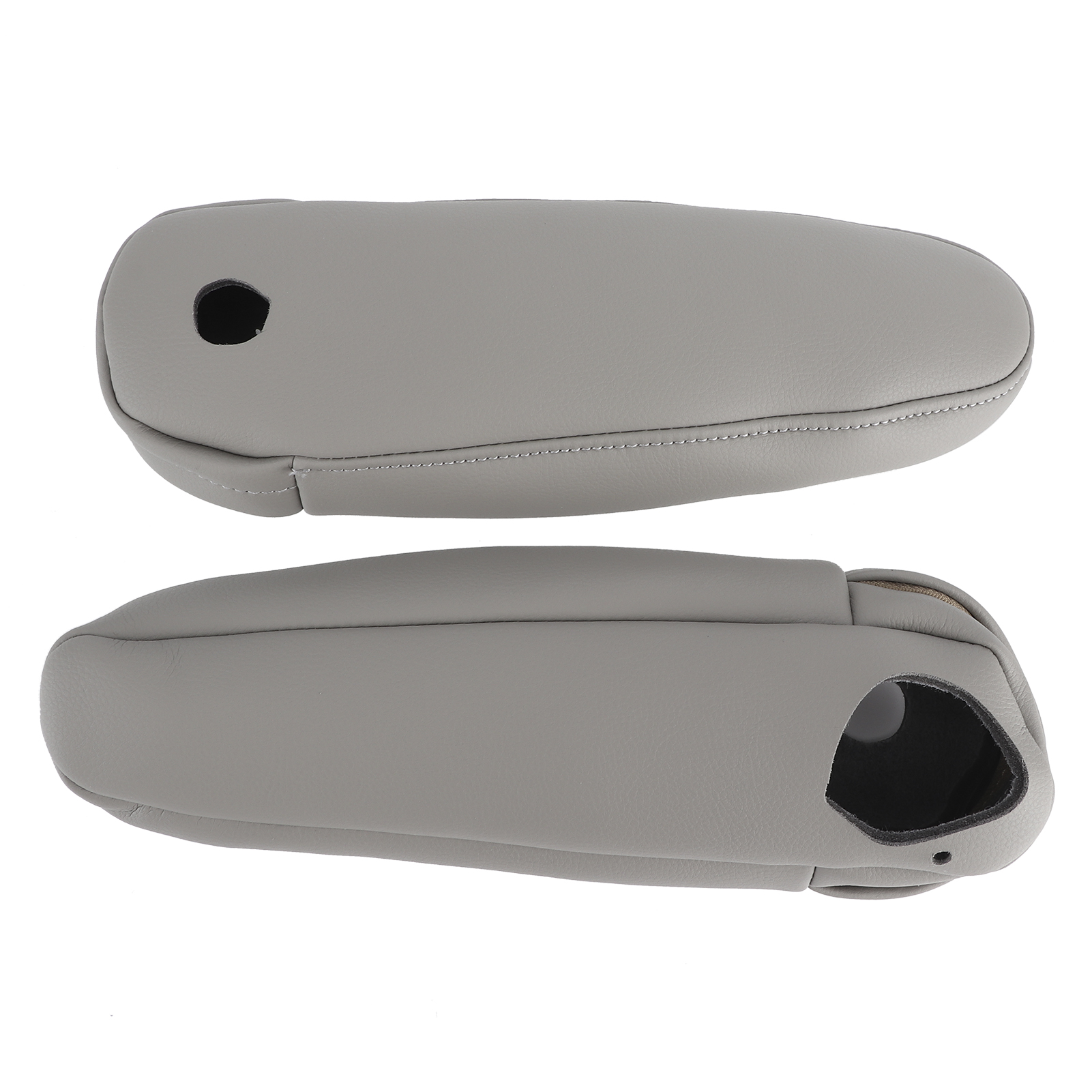 2-teiliger Grauer Armlehnenbezug Aus Kunstleder Für Lexus Rx 300 330 350 Autositze 2003-2009