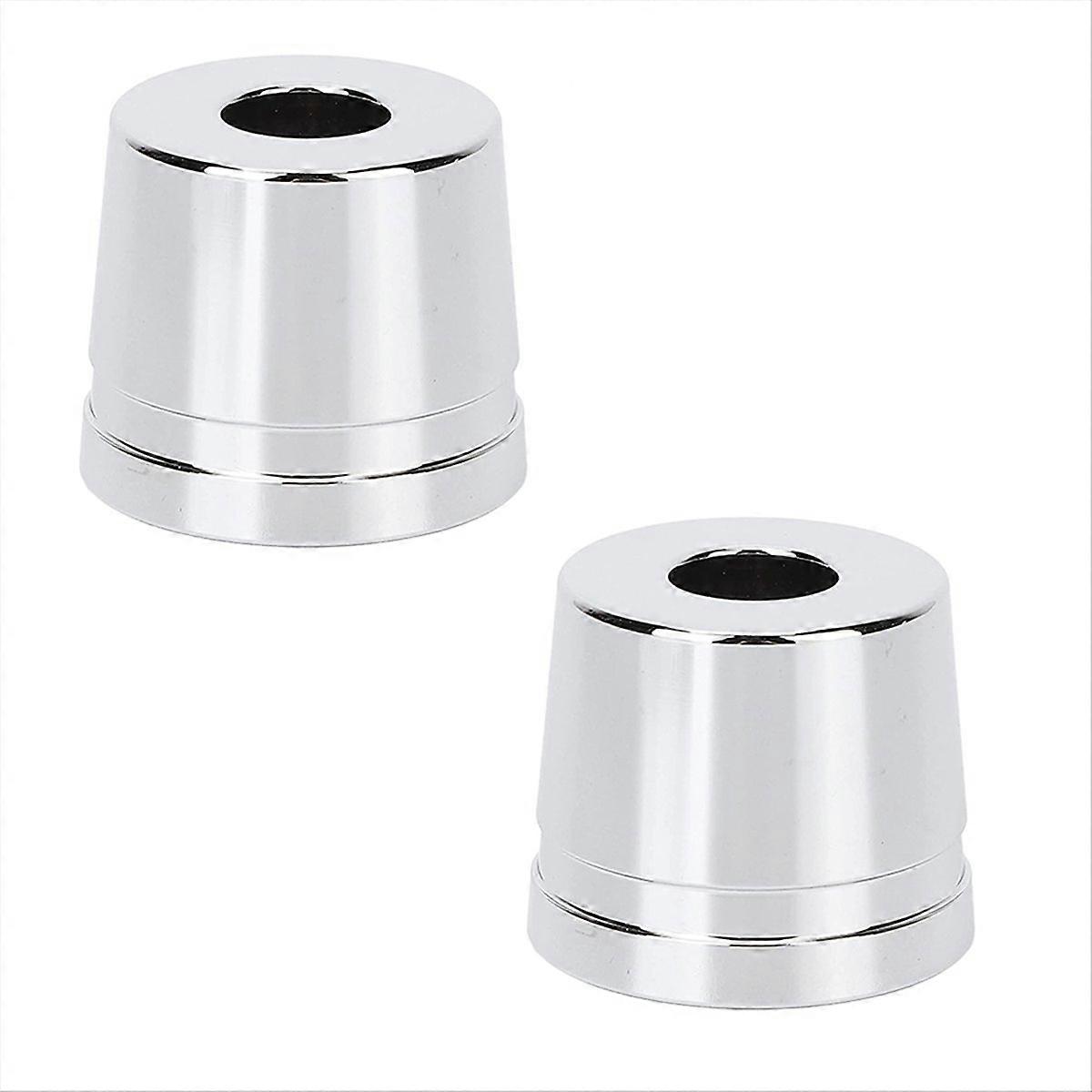 Stütze Aus Silberfarbener Aluminiumlegierung, Reguläre Sicherheitsbasis Für Die Stütze, Robuste Metalloberfläche, 1 Stück, Kompatibel Mit Standardstützen, Stabiler Kippschutz, Silberfarben.