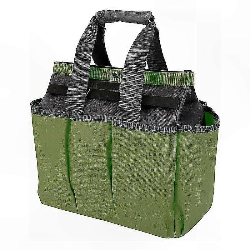 Gartengeräte-aufbewahrungstasche Mit Mehreren Fächern, Strapazierfähige Tragetasche Für Gartenzubehör (grün)