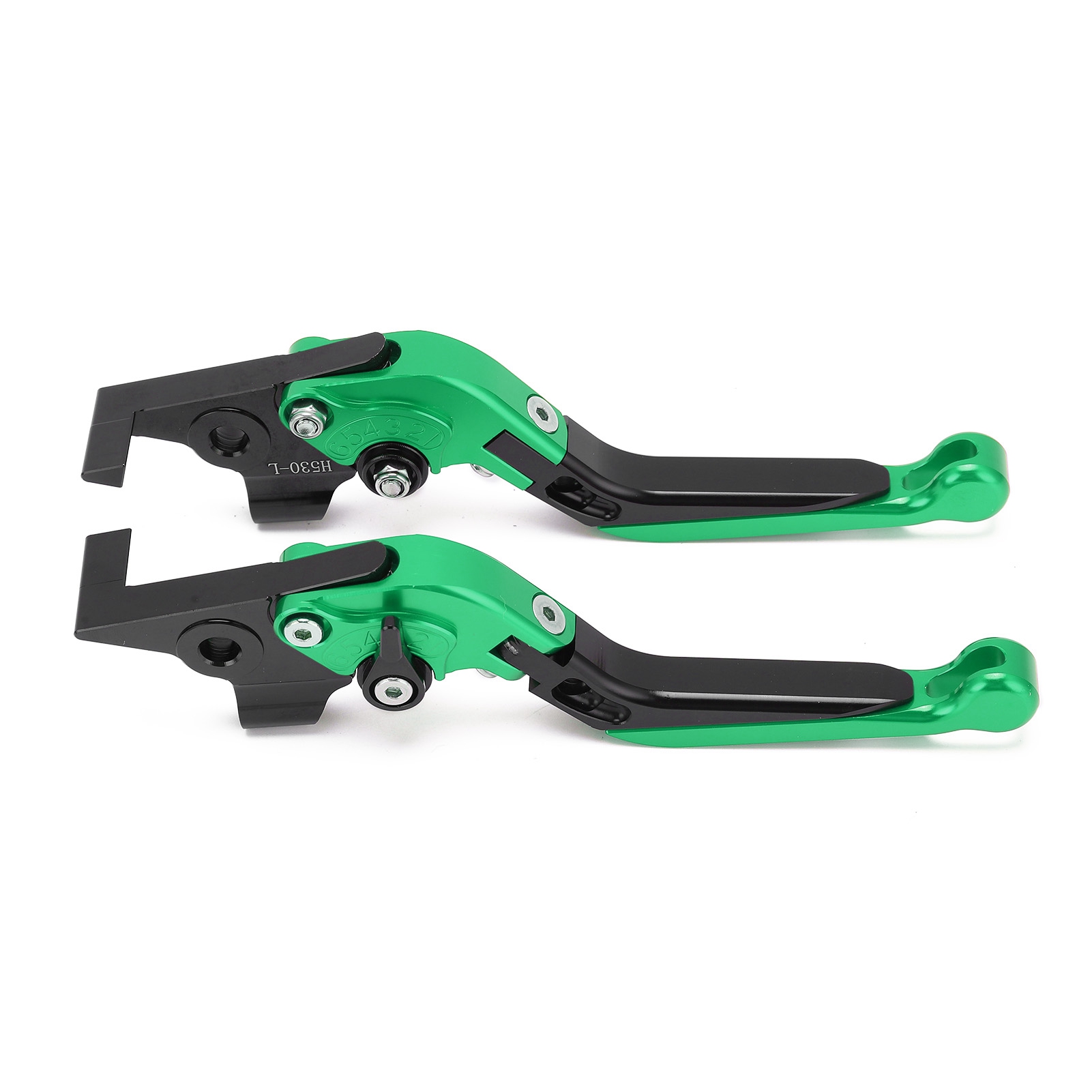 Cnc-gefräster, Verstellbarer Kupplungs- Und Bremshebel Aus Aluminium Für Yamaha Tmax 530 (2012–2019), Grün