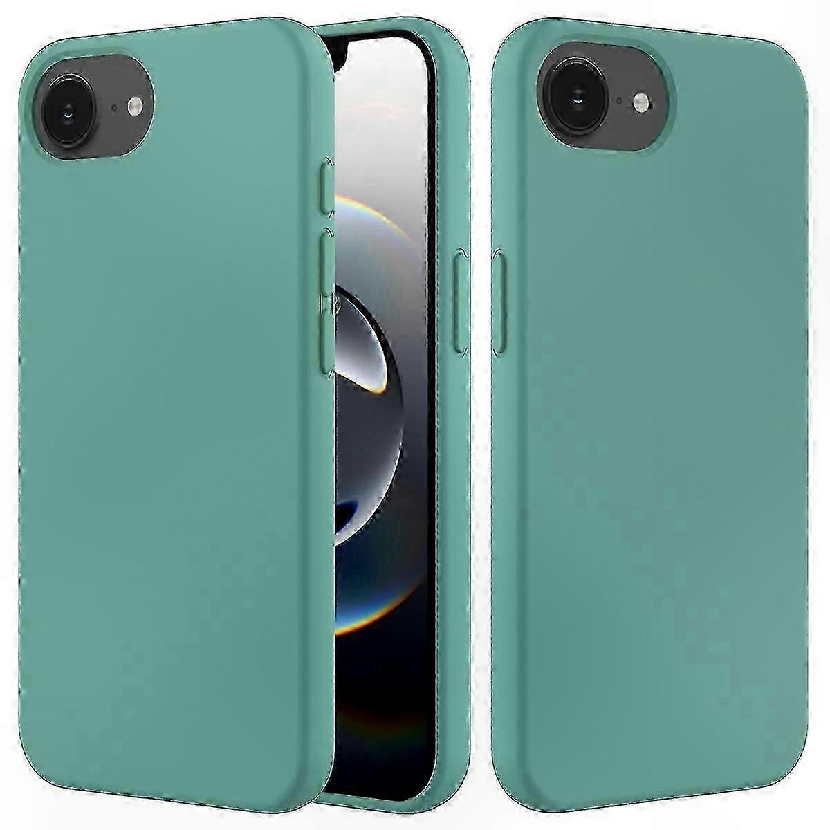 Grüne, Weiche Silikon-schutzhülle Für Das 16e-handy, Stoßfestes Design, Komfortables Innenfutter, Robuste Und Ergonomische Hülle.