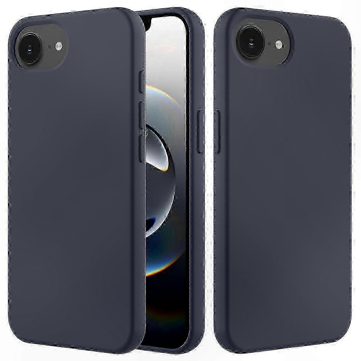 Grüne, Weiche Silikon-schutzhülle Für Das Iphone 16e Modell, Stoßfestes Design, Komfortables Innenfutter