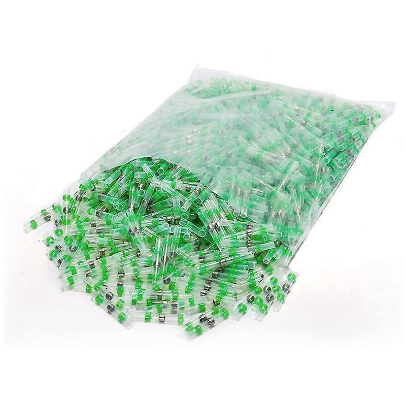 800-teiliger Lötdrahtverbinder, Grün, 18–16 Awg – Schrumpfschlauch