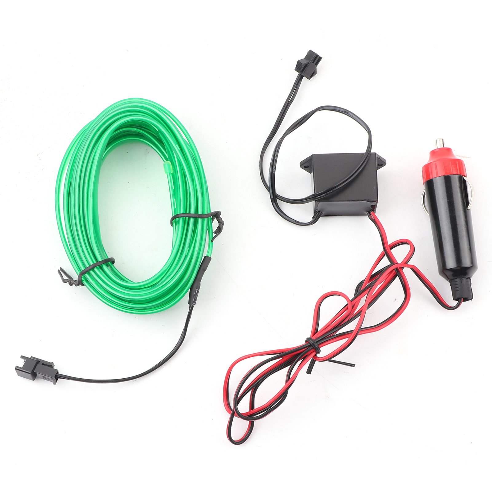 4 Meter Langes, Kühles Grünes Led-set Für Die Fahrzeuginnenausstattung, Lichtleiste Zur Fahrzeugmodifikation