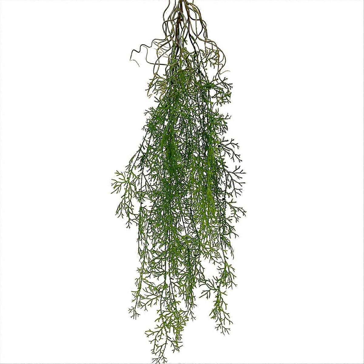 Nachbildung Von Hängendem Efeu Und Dekorativen Künstlichen Grünen Grasranken, Künstliches Laub Für Ein Natürliches Ambiente, Realistische Pflanzengirlande, Ideal Für Wände, Gärten Oder Veranstaltungen