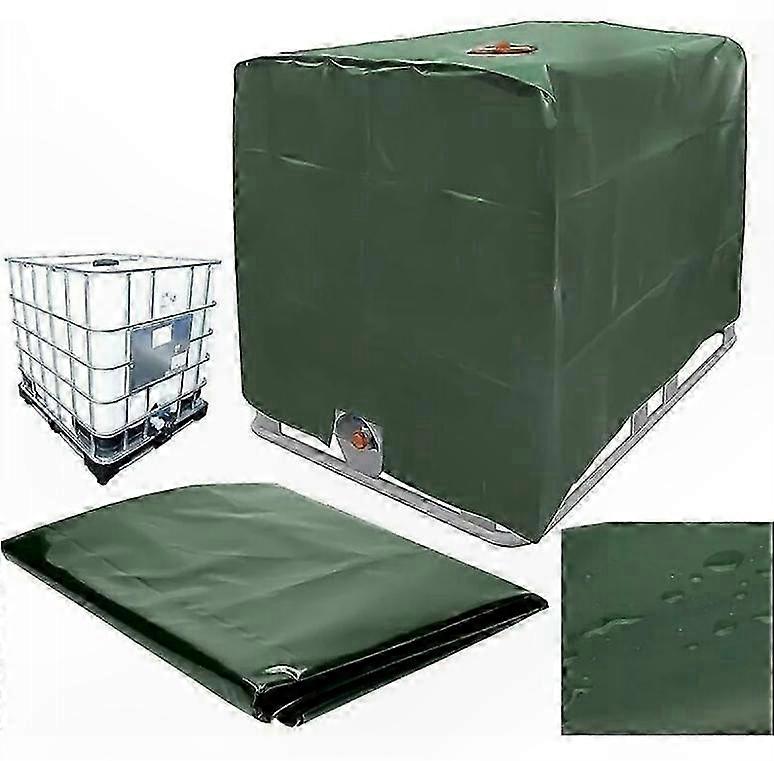 Schutzhülle Für 1000l Ibc, Wasserdicht, Regendicht, Uv-beständig Und Staubdicht, Abmessungen 116 X 100 X 120 Cm, Strapazierfähige Abdeckung Für Wassertanks.