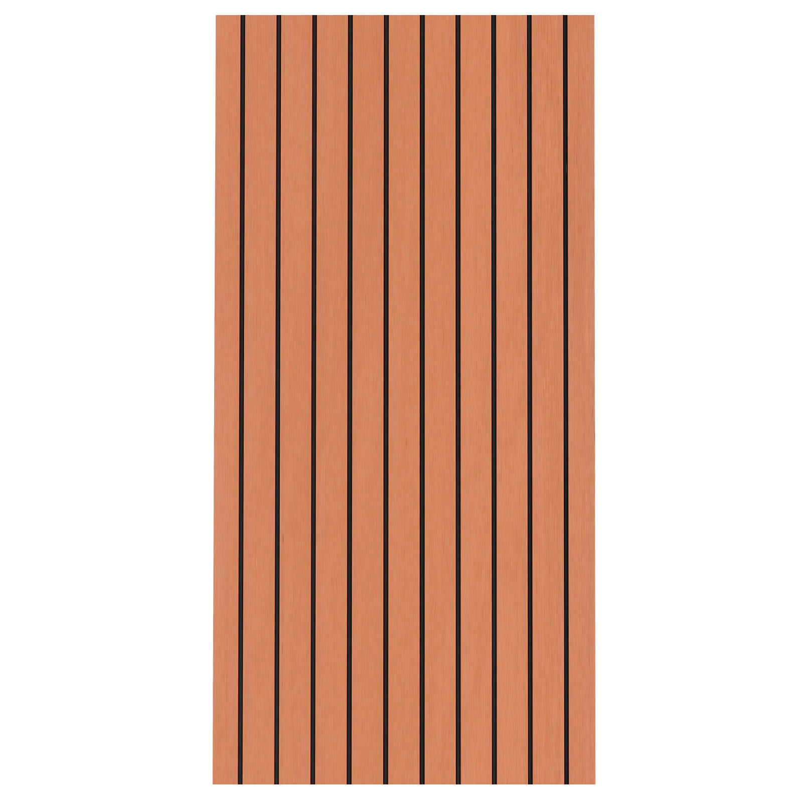 Eva-antirutschmatte Für Bootsböden, Marine, Wohnmobile, Terrassenbeläge 240x60cm (hellbraun/schwarz)