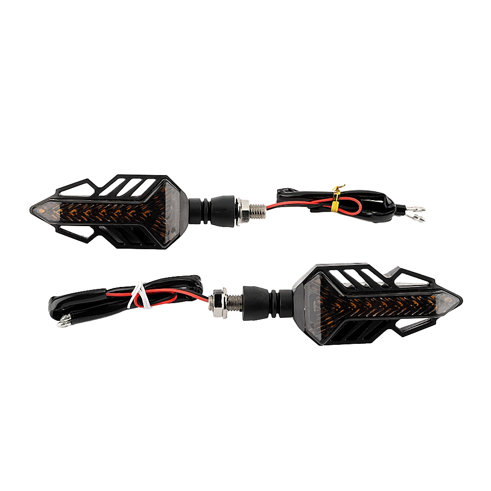 1 Paar Led-blinker Mit Wasserstrahl-effekt Für Motorräder, Universell Einsetzbar