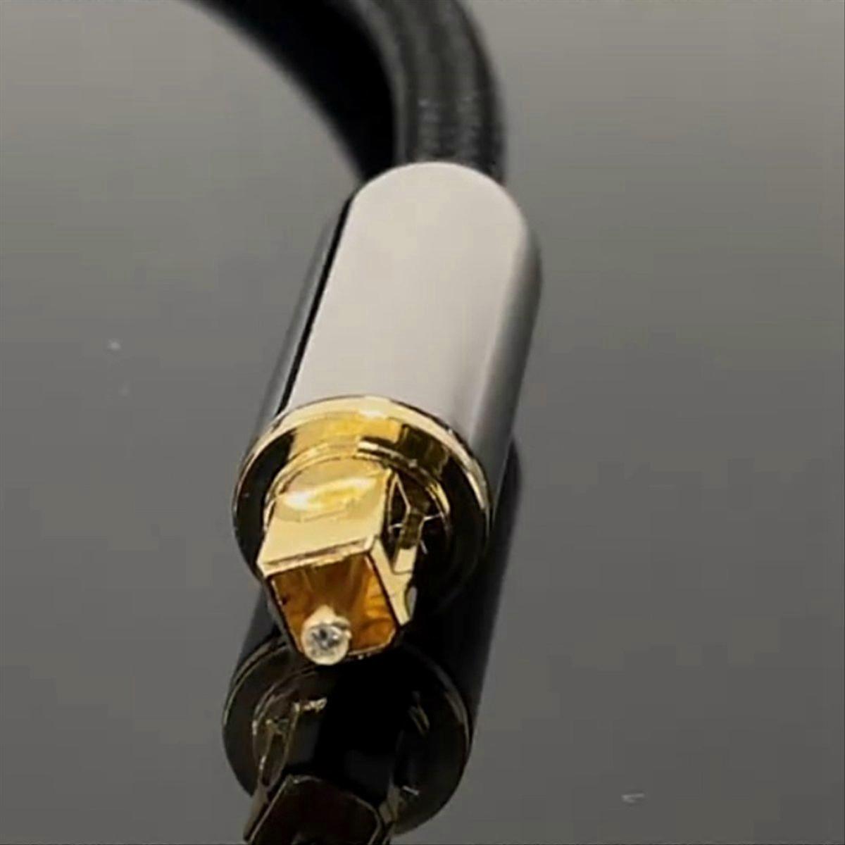 Glasfaserkabel-splitter, Vergoldeter Anschluss