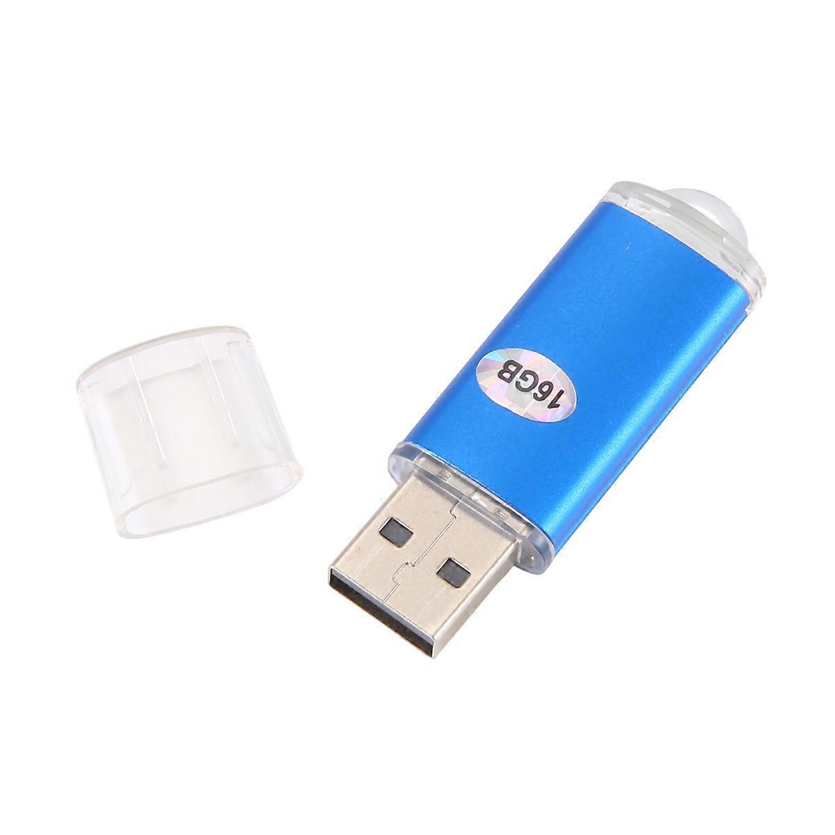 Usb-speicherstick (flash-laufwerk) Für Pc Und Tv, Blau, 16 Gb