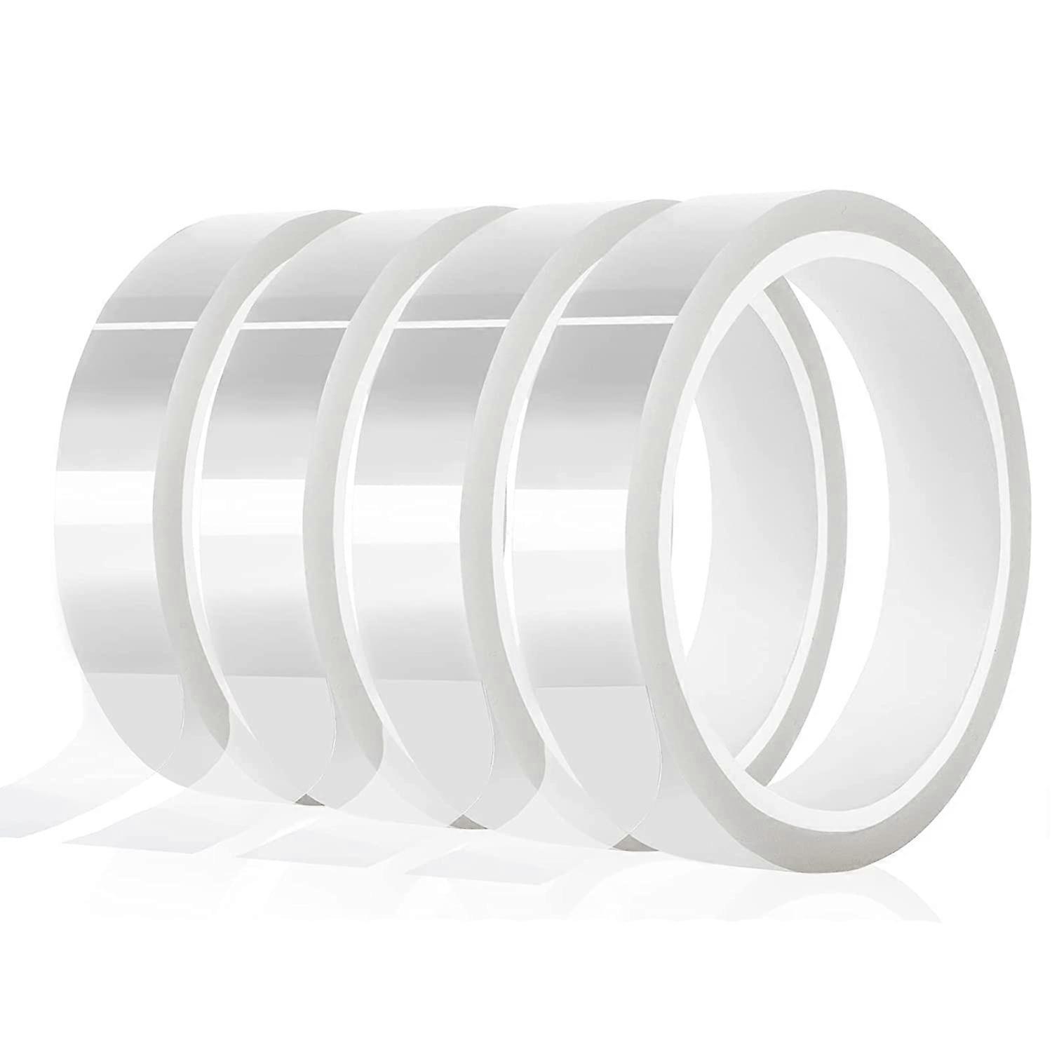 4 Rollen 20 Mm X 33 M (108 Fuß) Transparentes Hitzeschutzband Für Htv-isolierband