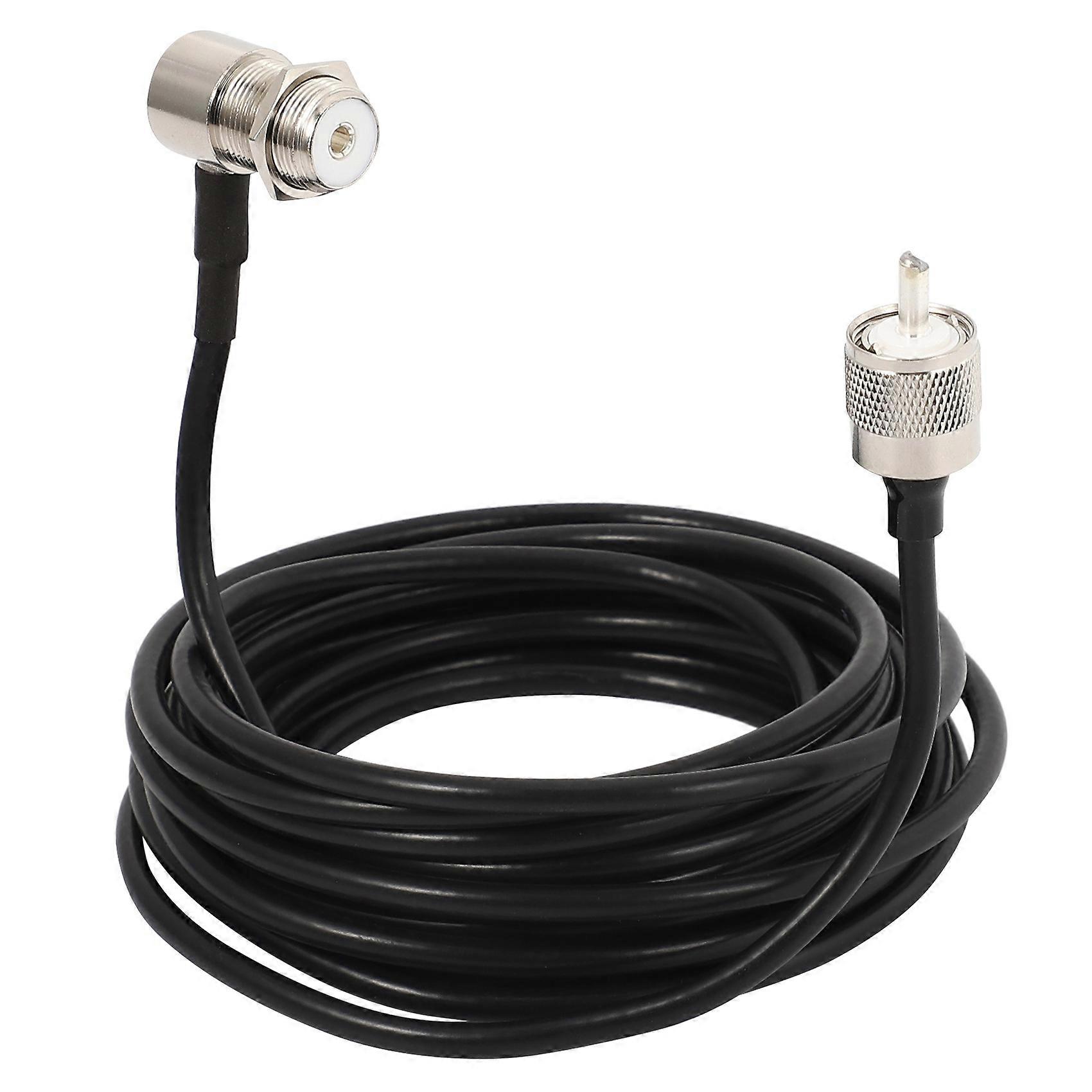 16 Fuß Rg58 Pl259 Uhf Auf So239 Stecker Für Autoantennenkabel