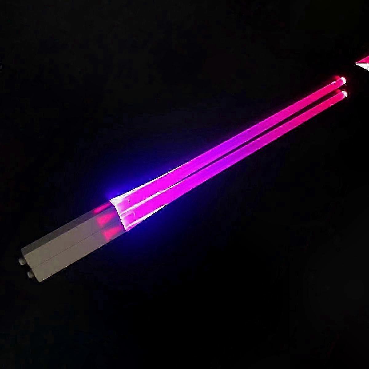 Led-beleuchtete Essstäbchen Mit 9 Farben – Wiederverwendbares, Leuchtendes Besteck Für Mahlzeiten Und Partys