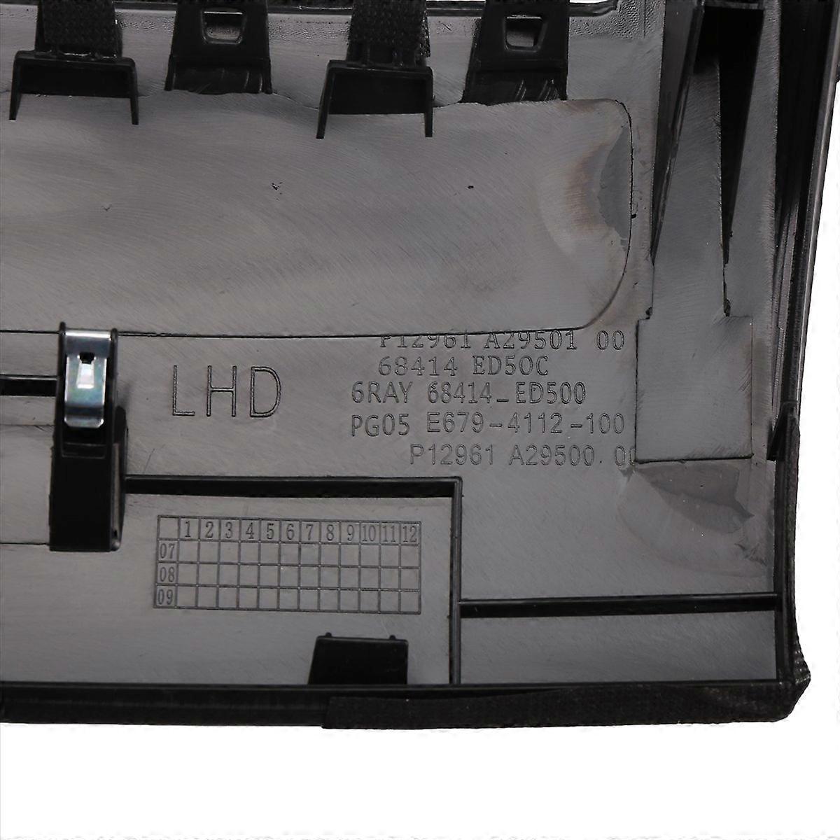 Instrumententafelabdeckung Für Tiida 05-11, Armaturenbrett, Schwarz