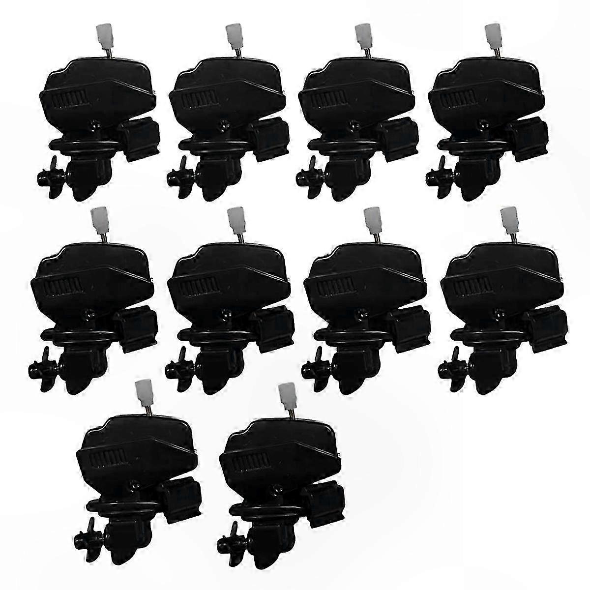 10 Kaffeerührstäbchen Aus Edelstahl Im Bootsmotor-design, Mini-getränkemixer Für Bar Und Zuhause