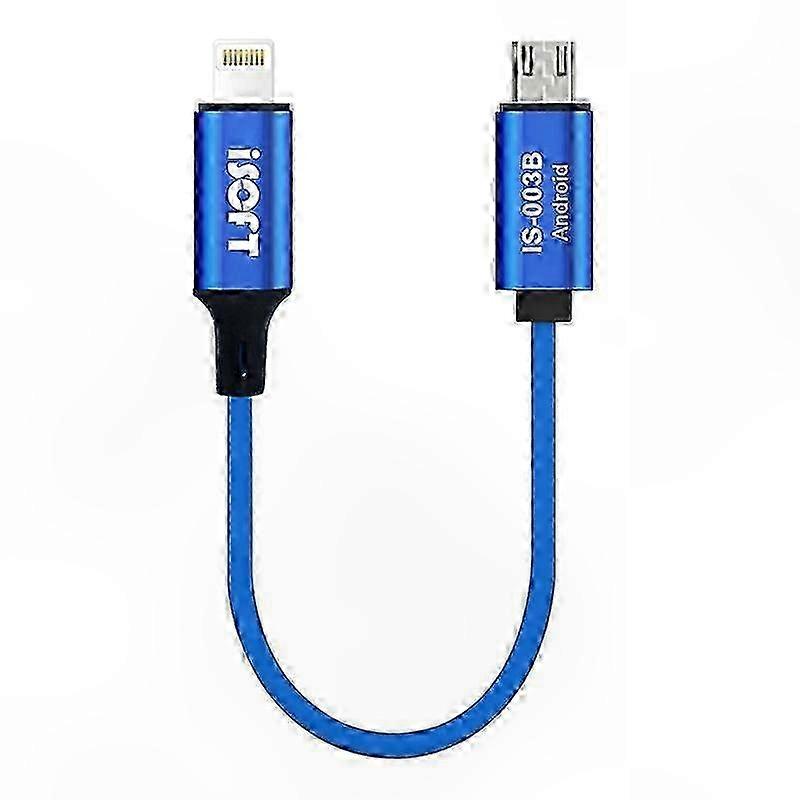 Micro-usb-auf-lightning-synchronisationskabel Für Datenübertragung Und Synchronisierung, Modell Is-003b