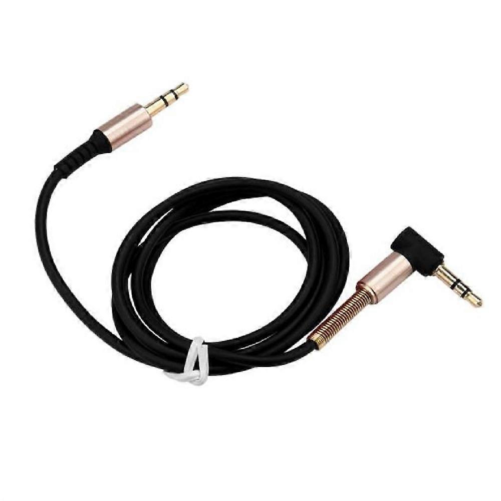 3,5-mm-klinkenstecker-auf-klinkenstecker-kopfhörer-aux-audio-verlängerungskabel (schwarz)