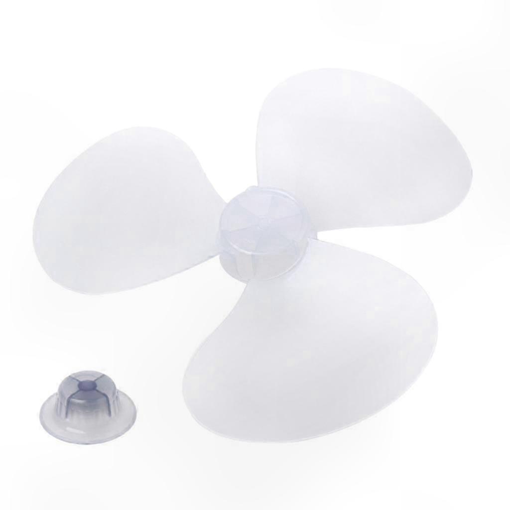 Weißes 30,5 Cm (12 Zoll) Ersatz-ventilatorblatt Mit 3 Flügeln Für Stand- Und Tischventilatoren. Allgemeines Zubehör. Kunststoffausführung.