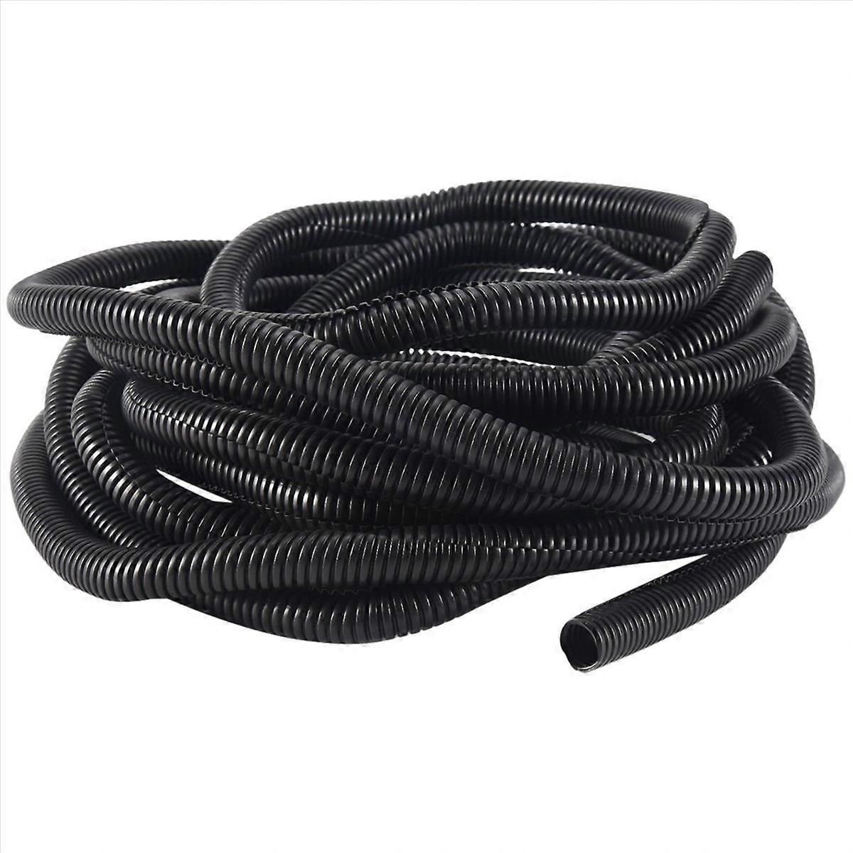 20 Fuß (ca. 6 M) Langes, Geteiltes Kabelschutzrohr Aus Polyethylen, Schwarz, 10 Mm Innendurchmesser