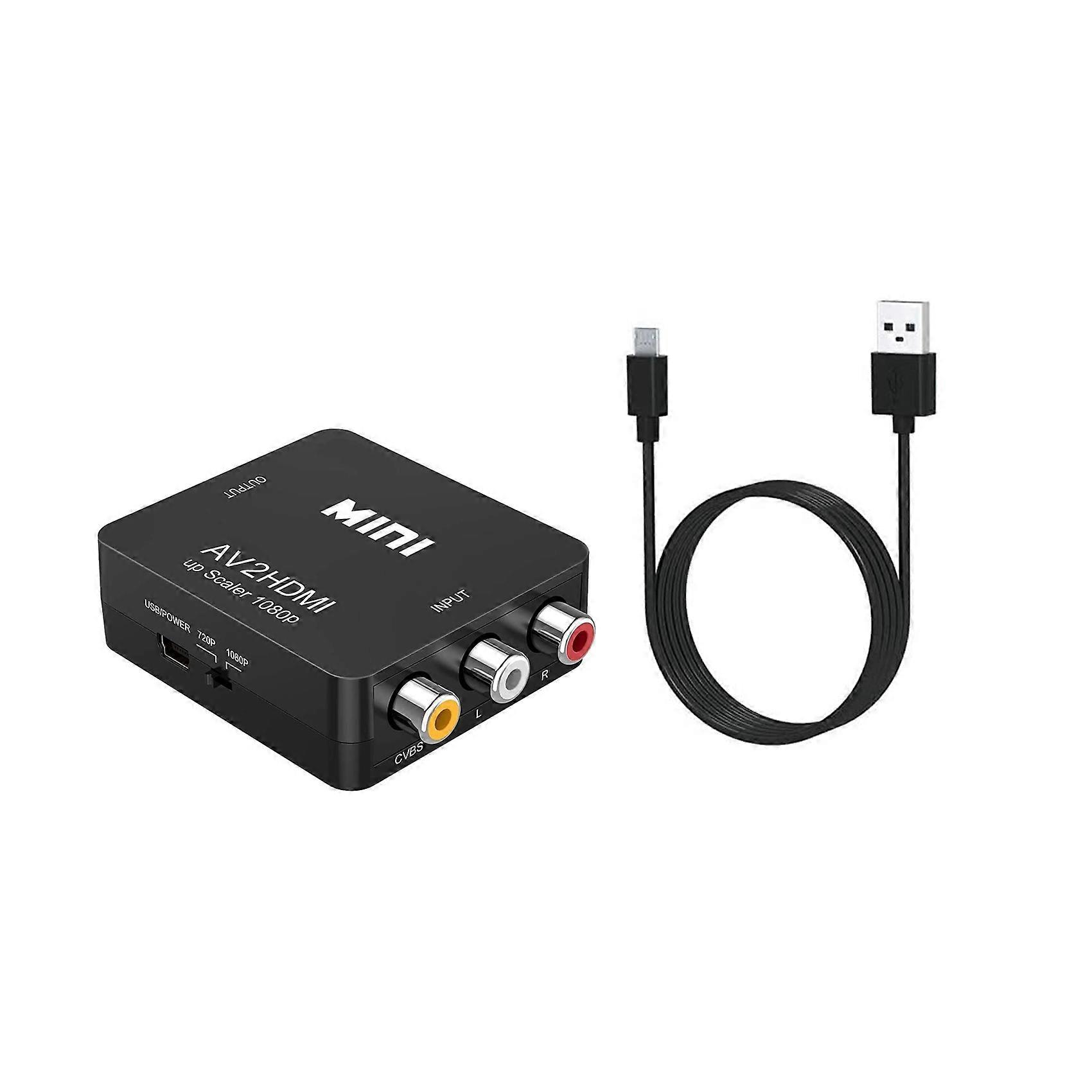 Av-zu-konverter, 1080p Mini Cvbs Videokonverter