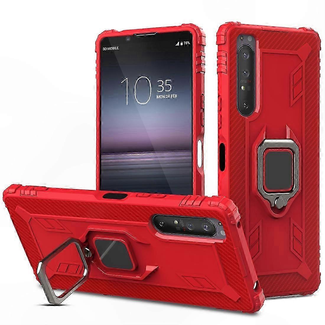 Schutzgehäuse Aus Carbonfaser Mit Um 360° Drehbarem Gehäuse Für Das Smartphone Xperia 1 Ii