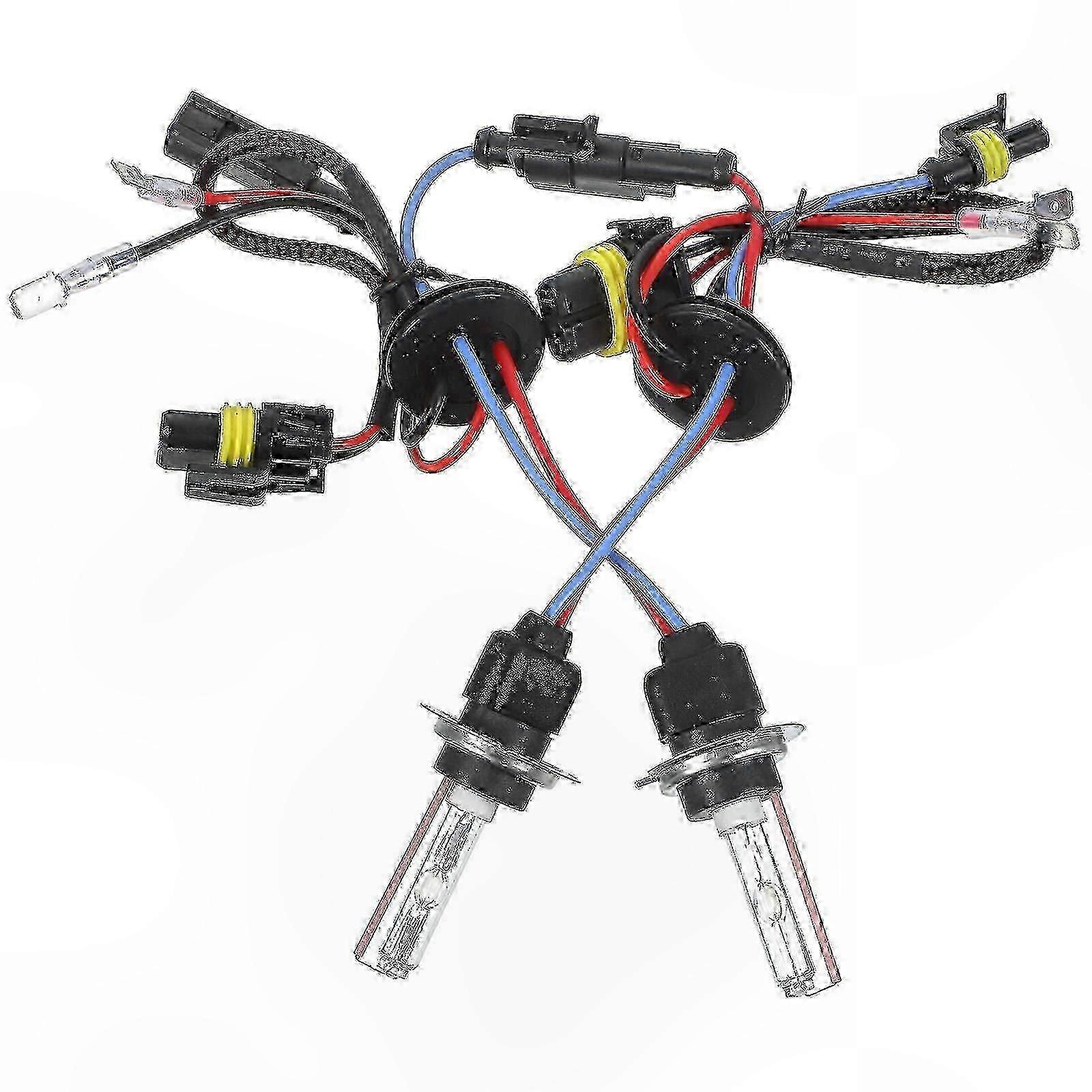 10000k 35w H7 Xenon-scheinwerferlampen-set, 3200lm Hellweiß Für Fahrzeuge