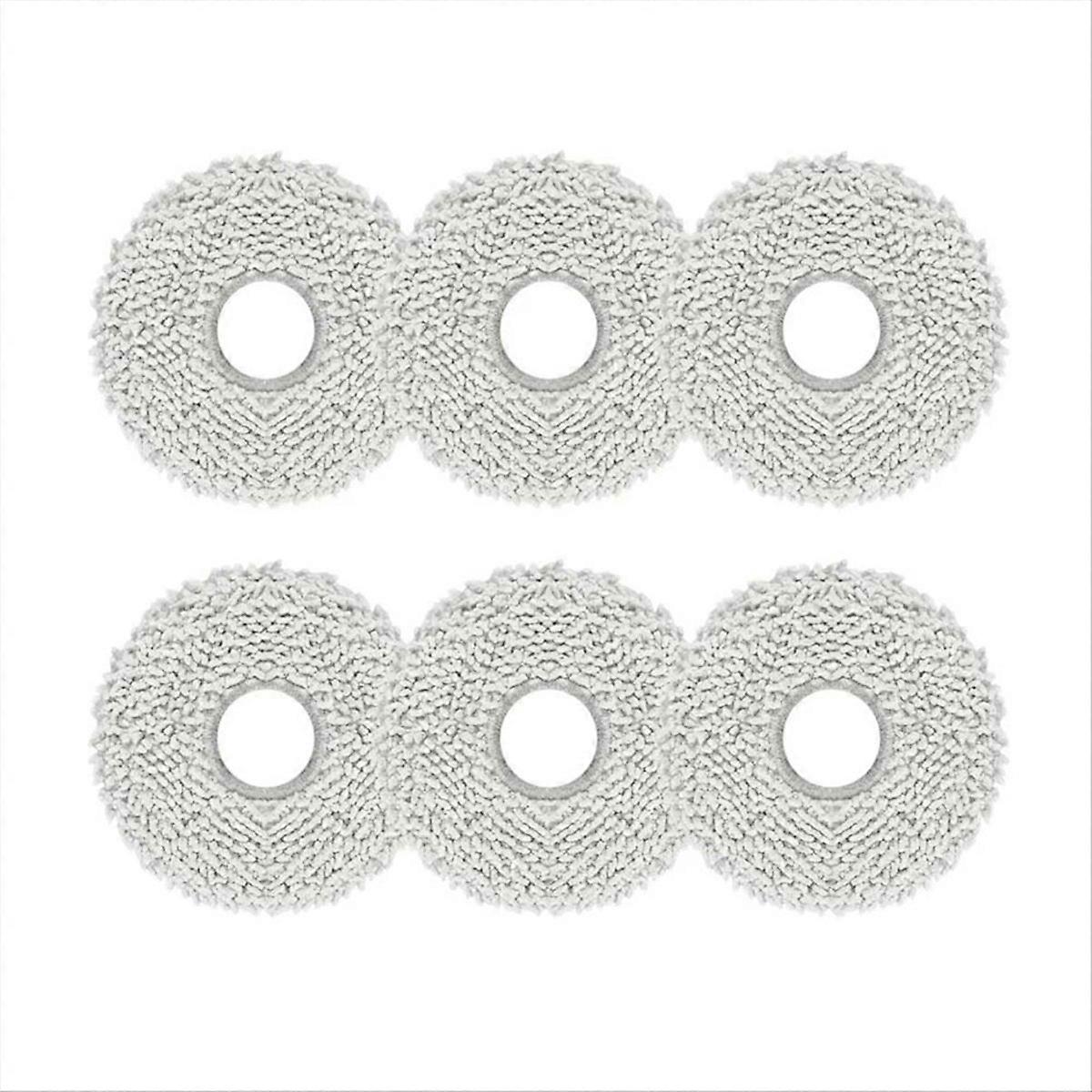 6 Stück C107/m30 Pro Mikrofaser-wischpads Für Saugroboter, Ersatzreinigungstücher, Kompatibles Roboterzubehör