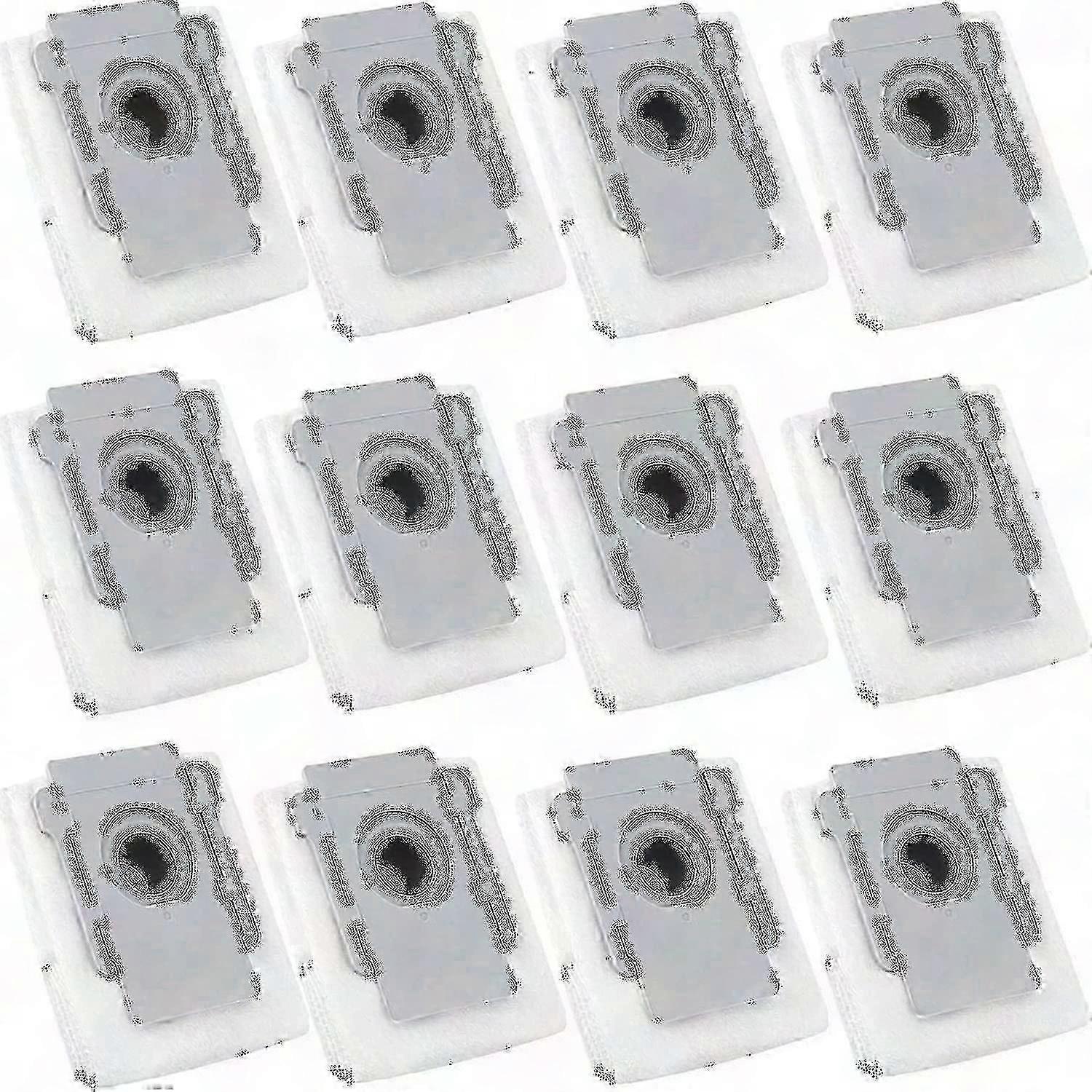 Packung Mit 12 Staubsaugerbeuteln, Kompatibel Mit Irobot Roomba Serie I Und S, Modelle I7, I7+ Und I7+.
