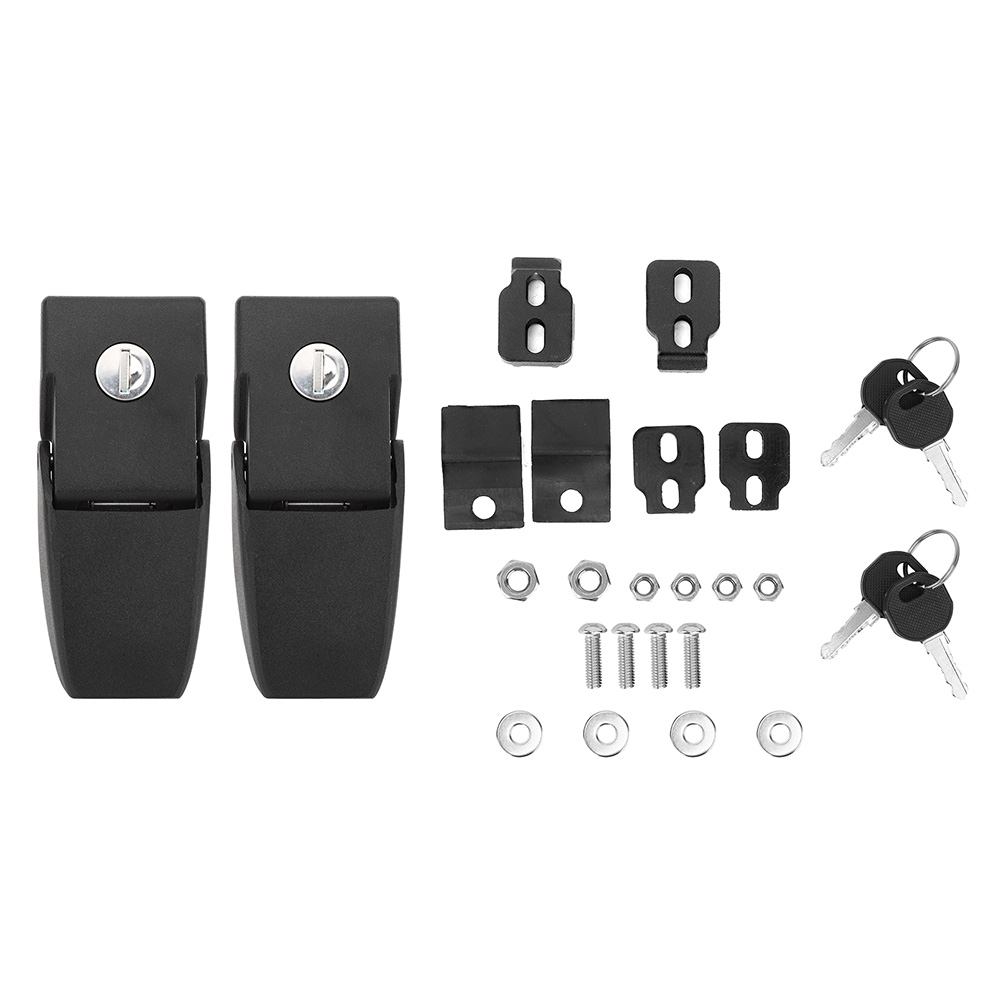 Motorhauben-verriegelungsabdeckung, Kompatibel Mit Jeep Wrangler Jk Jku 2007-2018