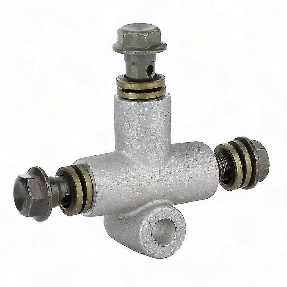 3-wege-t-stück Für Hydraulikbremsschlauch, Atv-kart-schlauchverbinder, Messingadapter, Ersatzteil, Standarddurchmesser, Befestigungssatz, Hohe Festigkeit.