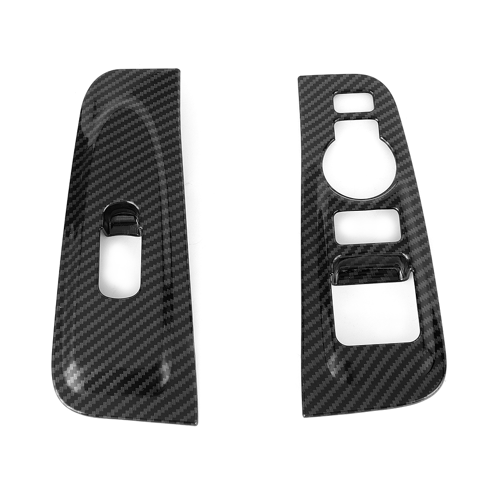 2 Stück Armlehnenverkleidung In Carbonfaser-optik Für Hyundai Grand Starex H1 2019