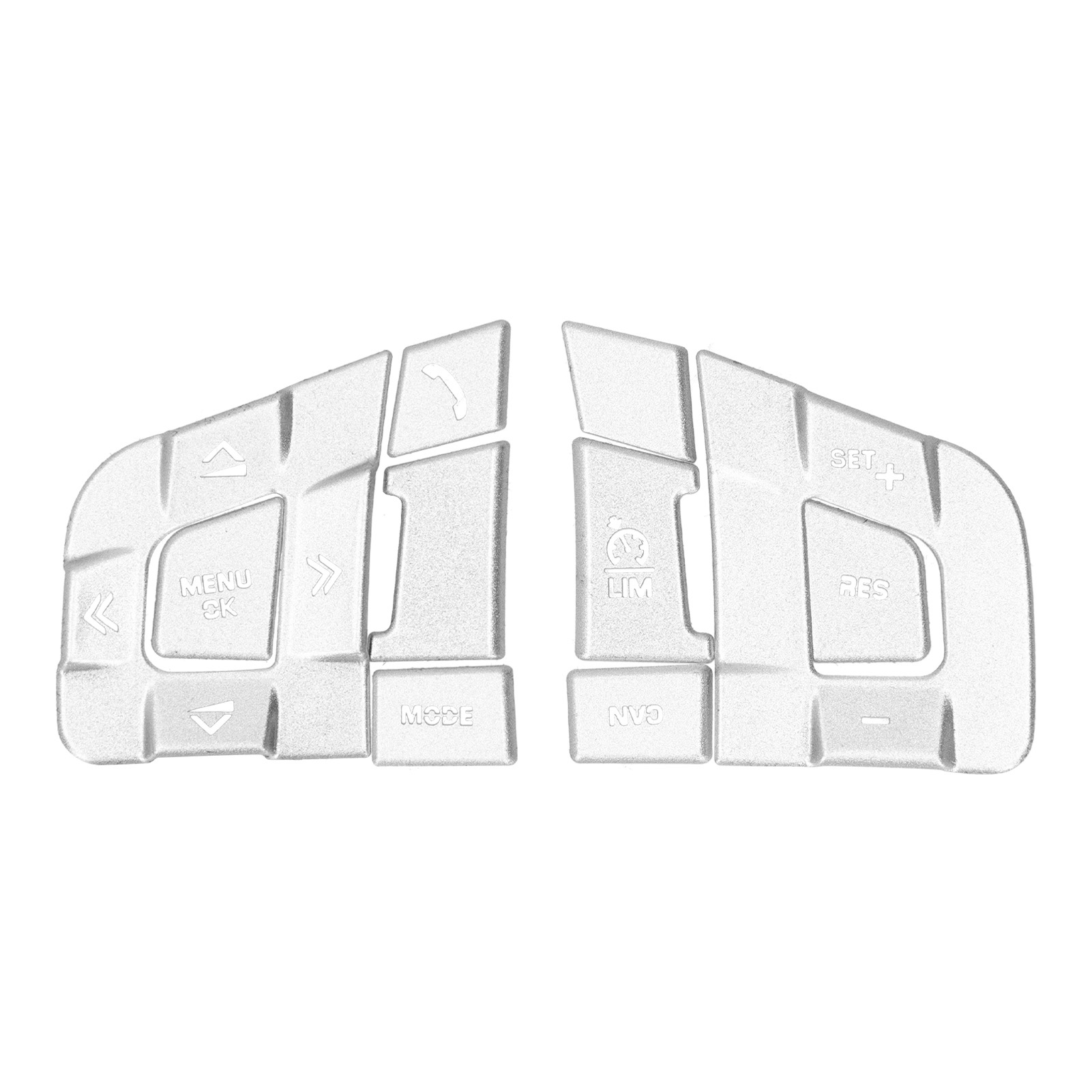 10 Lenkradknopf-abdeckungen Für Land Rover Discovery Sport (2015–2019), Kunststoff-knopfabdeckungen