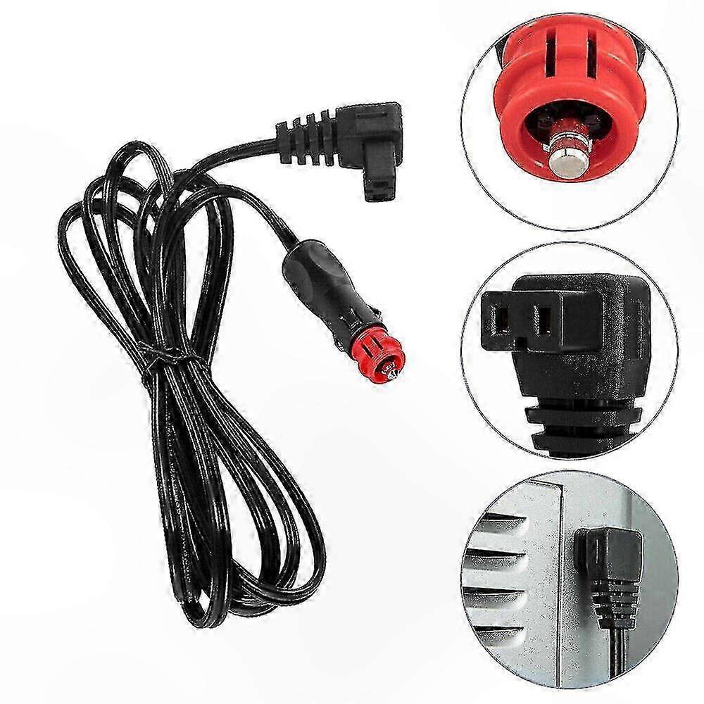 12v 2m Anschlusskabel Für Tragbare Elektrische Kühlgeräte Szrh Aj, Hochleistungs-netzkabel, Kompatibles Ersatzzubehör, 2 Meter Länge
