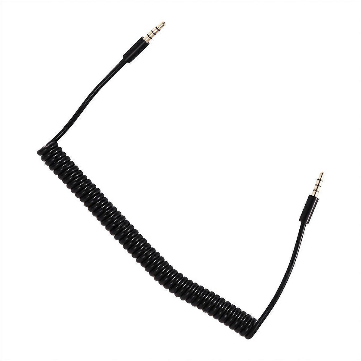 1,5 M Langes, 4-poliges Spiralkabel (stecker-stecker) Für 3,5-mm-klinkenbuchse
